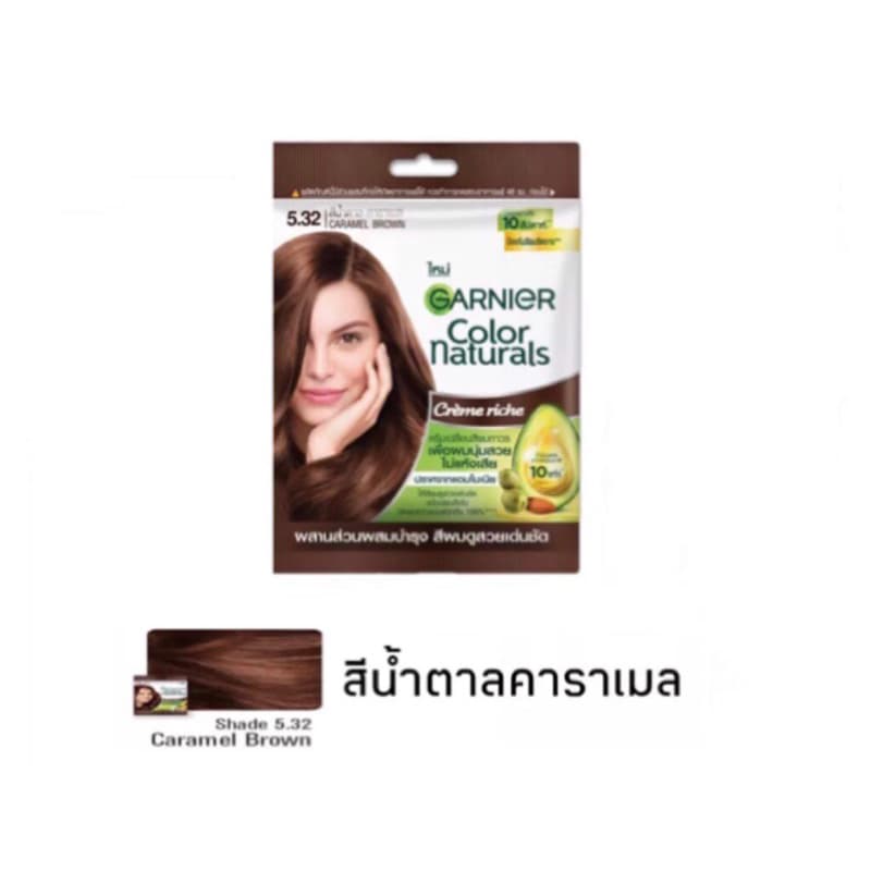 Garnier การ์นิเย่ คัลเลอร์ เนเชอรัลส์ ซอง30+30มล. ครีมเปลี่ยนสีผม รูปที่ 9