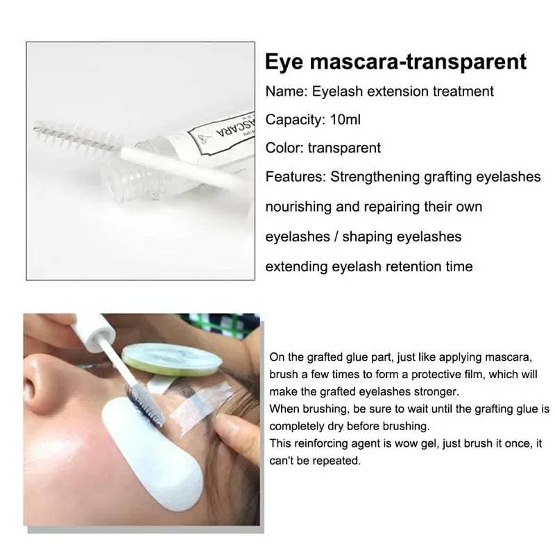 A031 Coating Mascara โค๊ตติ้งมาสคาร่าเคลือบขนตากันน้ำ จัดทรงขนตา ขนตาเงางาม 10 ML อุปกรณ์ต่อขนตา รูปที่ 3