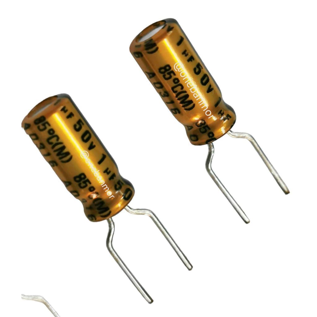 NICHICON Fine GOLD 50V คาปาซิเตอร์ เก็บประจุ รุ่น Fine GOLD ตัวสีทอง ของแท้ ใหม่ 100% รูปที่ 3