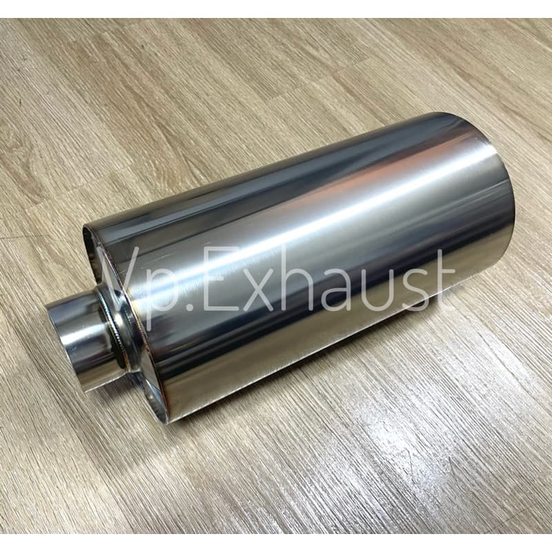ท่อพักกลาง กระบะ ออโต้ 6"x12" รุ2.5นิ้ว สแตนเลส ไส้ดัด /ไส้ตรง/ไส้เกลียวพักกลางกระบะ พักกลางซิ่ง รูปที่ 2