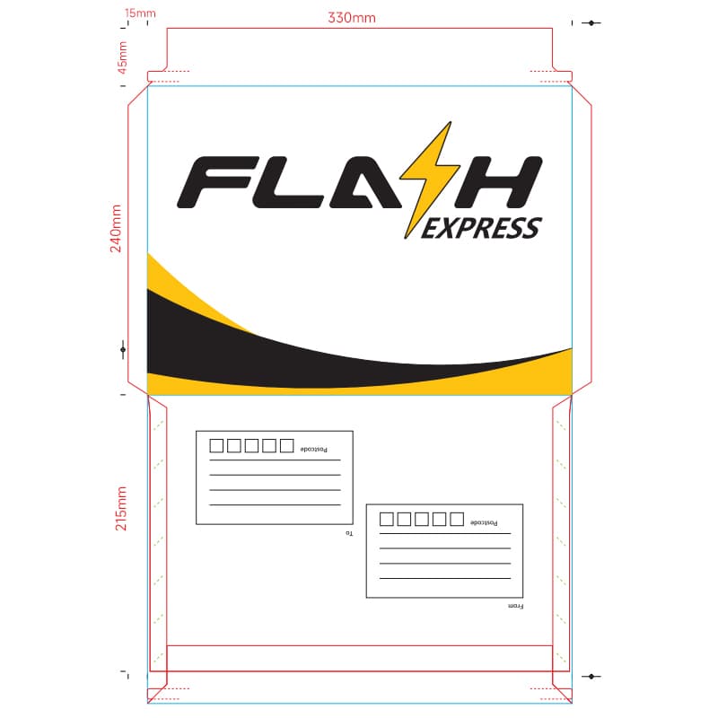Flash Express ซองจดหมาย 50 ซอง รูปที่ 8