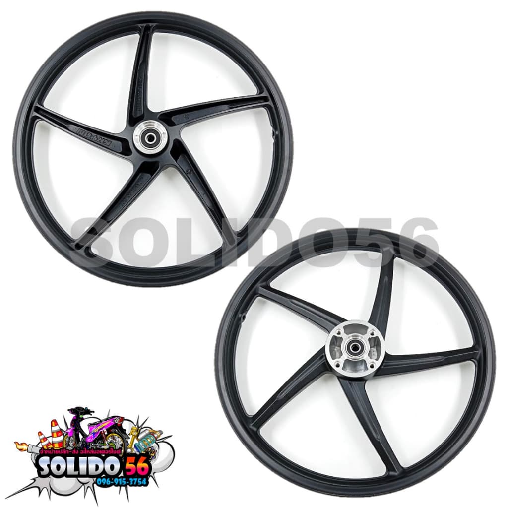 ล้อแม็ก HONDA WAVE125R 2002-2004 / 100X-125X / 100S-2005 UBOX ขอบ 17 นิ้ว หน้าดิส-หลังดั้ม รูปที่ 3
