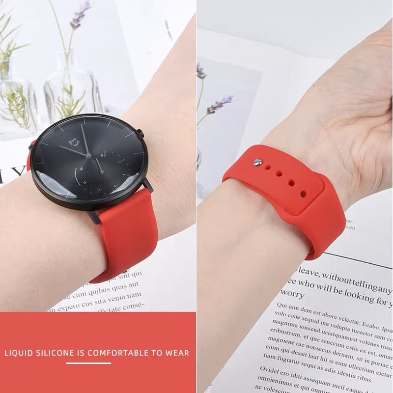 สายนาฬิกาข้อมือHuawei Watch GT 20mm/22mm Xiaomi Watch Colorสําหรับ Huami Amazfit GTR 3 Pro GTR 2 Pace GTR 47mm GTR รูปที่ 5