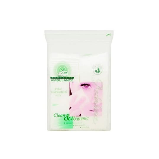 Ambulance Cotton Pad 100pcs. รถพยาบาลสำลีแผ่นรีดข้าง 100แผ่น รูปที่ 2
