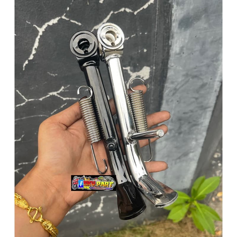 ขาตั้งข้างโหลดฟอซ่า/ FORZA350 พร้อมสปริงขาตั้งข้างเลส ตรงรุ่นฟอซ่า ใส่ได้เลยไม่ต้องแปลง มี2สี รูปที่ 2