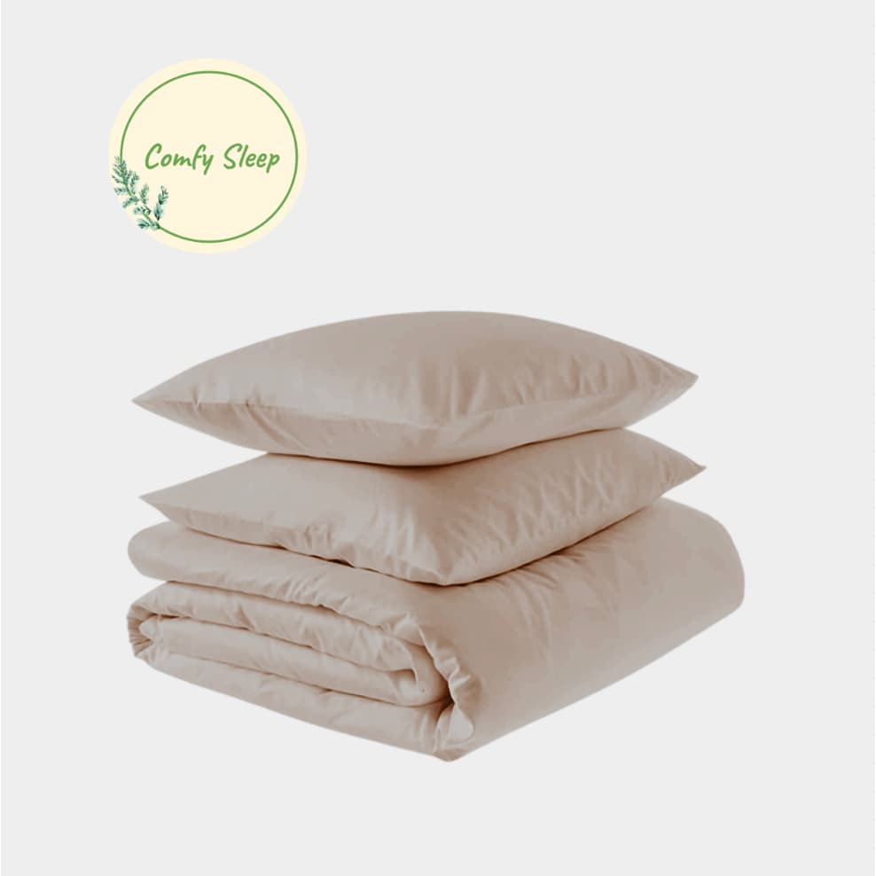 Comfy ชุดผ้าปูที่นอน ผ้านวมแยก ผ้านุ่ม สีไม่ตกง่าย รูปที่ 6