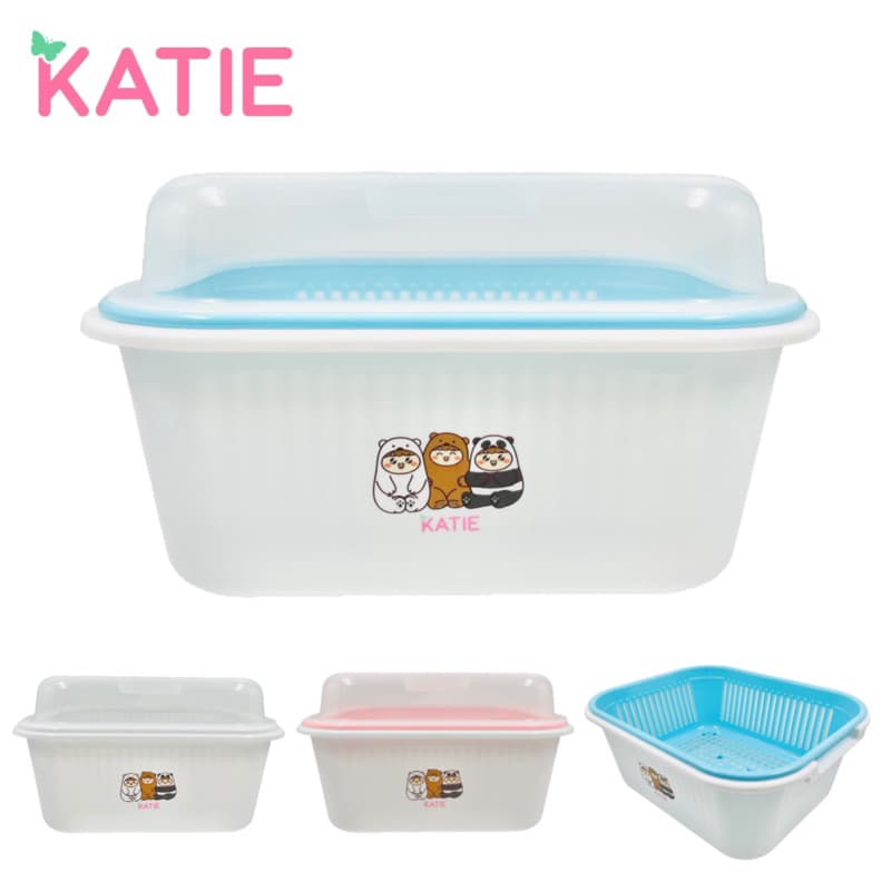🔥🔥🔥 KATIE (เคที่) 🌈 ที่คว่ำขวดนม รุ่นตระกร้า 30x37.5x21.5 ซม. ที่คว่ำแก้ว จาน และอื่นๆ