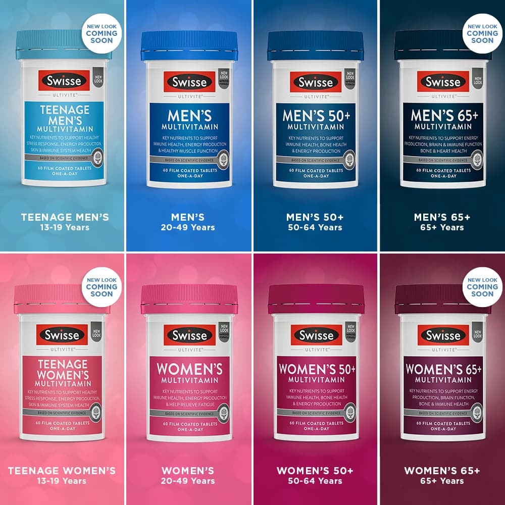 Swisse Men's 50+ Multivitamin 90 เม็ด วิตามินเสริมสำหรับชายวัย 50+ EXP07/2027 รูปที่ 9