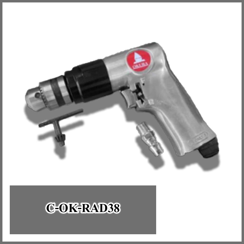 OKURA C-OK-RAD38 สว่านลม สว่านต่อปั๊มลม ขนาด 3/8 นิ้ว 3 หุน รูปที่ 2