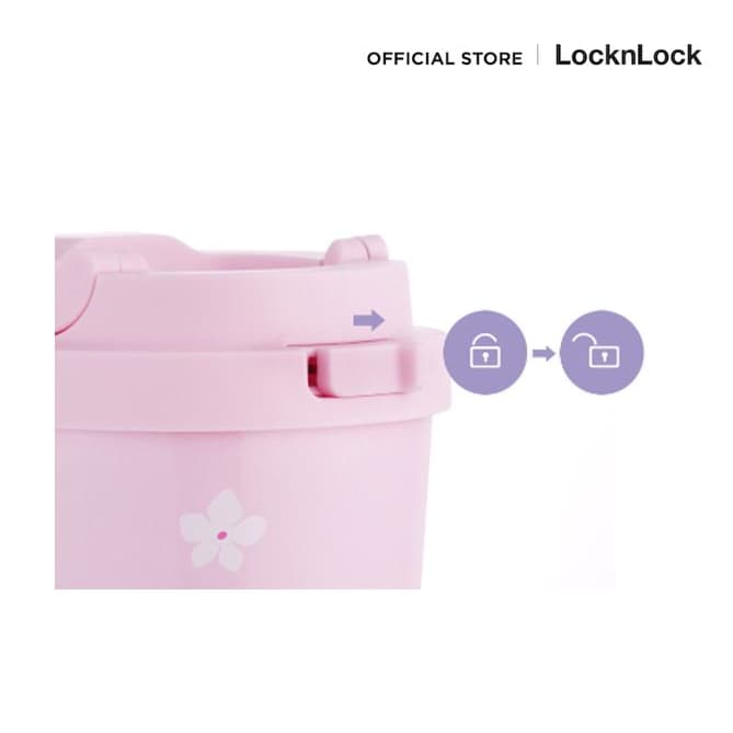 LocknLock แก้วน้ำเก็บอุณหภูมิ Energetic One Touch Tumbler ความจุ 550 ml. รุ่น LHC3249 รูปที่ 5