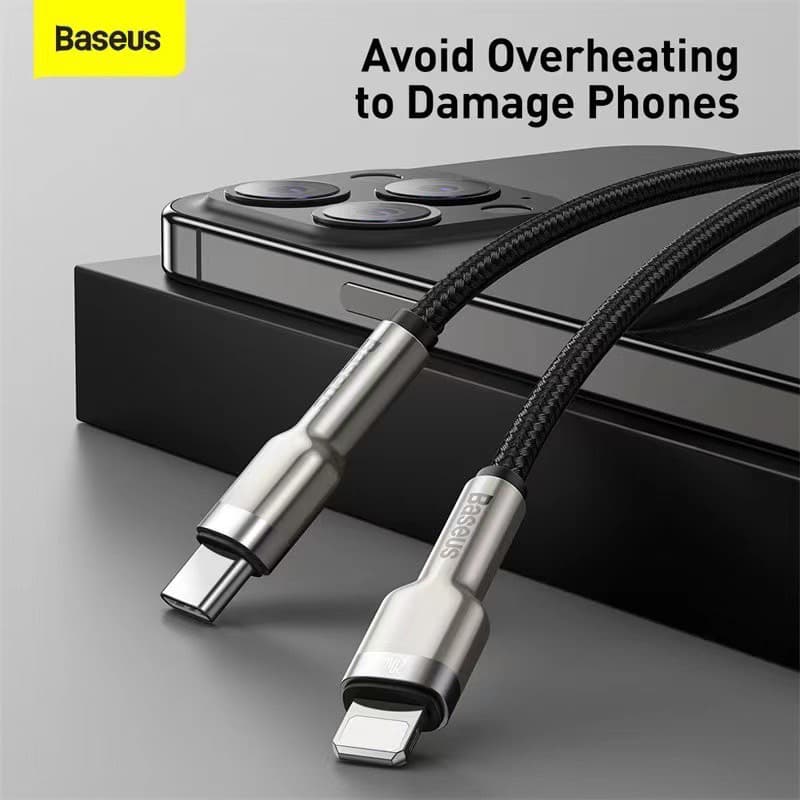 Baseus สายชาร์จเร็ว Type-C to iP 20W PD Fast Charging Data Cable สายชาร์จสายเคเบิล,ชาร์จเร็ว สายชาร์จเร็ว รูปที่ 6