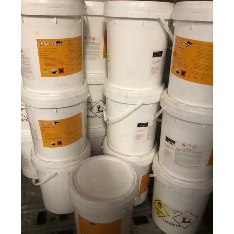 คลอรีน90% ขนาดบรรจุ 20 กิโลกรัม CHLORINE 90% T.C.C.A รูปที่ 4