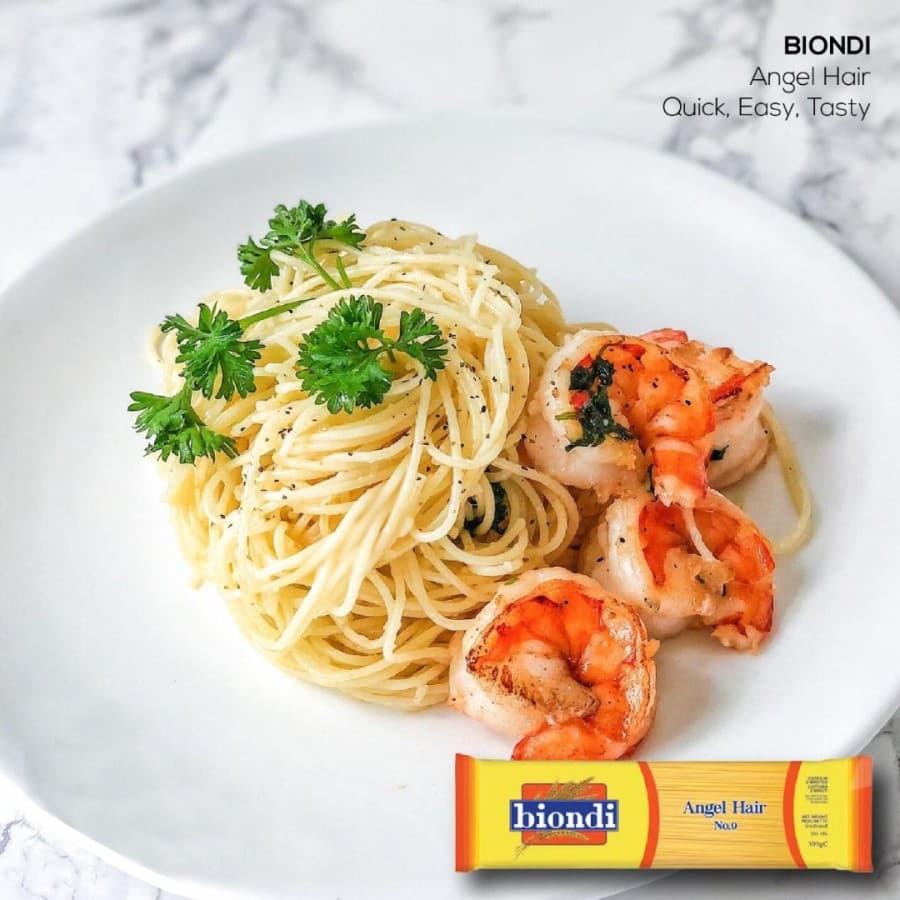 บิออนดิ เเองเจิ้ลเเฮร์ พาสต้าเส้นเล็ก 500 กรัม - Angel Hair Pasta 500g Biondi brand รูปที่ 5