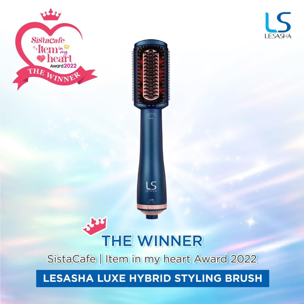 LESASHA หวีไฟฟ้า LUXE HYBRID STYLING BRUSH รุ่น LS1379 หวีผมตรง หวีไดร์ เป่าผม hair dryer styler 10LS00288 รูปที่ 8