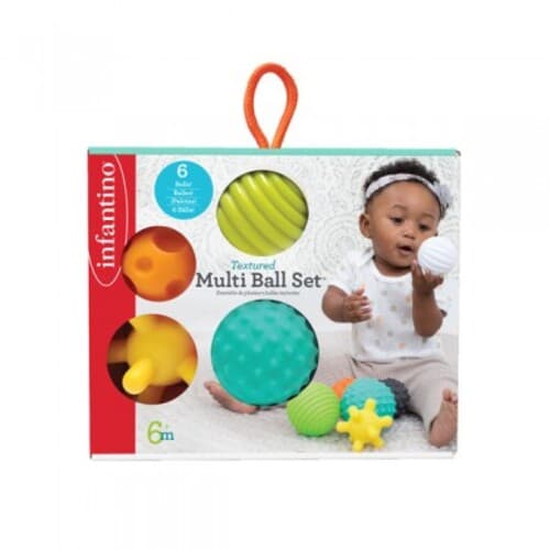 Infantino : Textured Multi Ball Set - ชุดของเล่นบอลหลายพื้นผิว รูปที่ 2