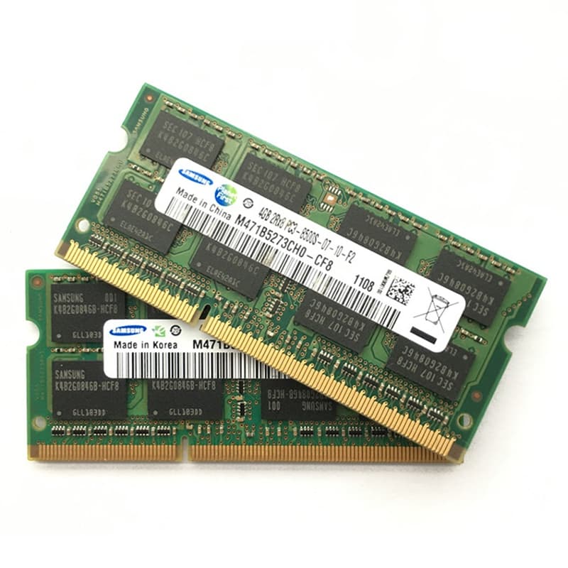 RAM แล็ปท็อป Samsung หน่วยความจำ DDR3 DDR3L 1333 1600MHZ SODIMM 2GB 4GB 8GB สำหรับโน้ตบุ๊ก รูปที่ 5