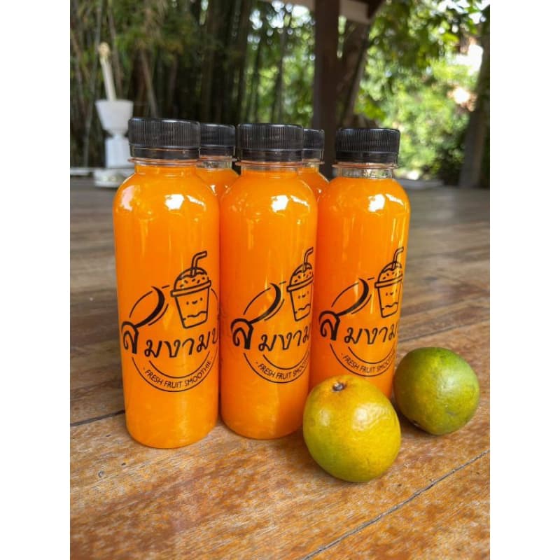 ขวดพลาสติก ขนาด 250 ml ทรงกลม ขวด บรรจุเครื่องดื่ม พลาสติกใส PET รูปที่ 7