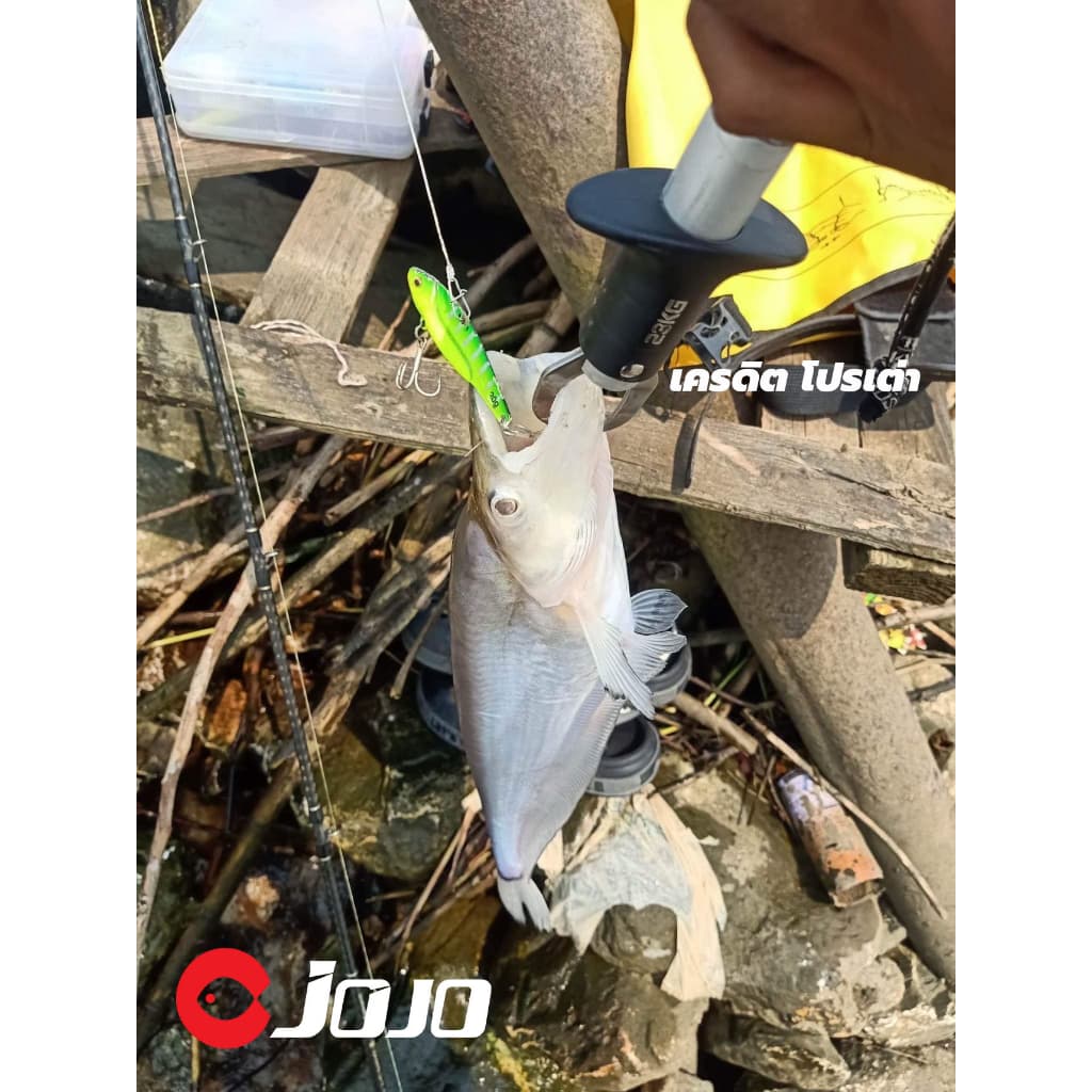 JOJO TACKLE เหยื่อปลอม กระดี่เหล็ก 20 กรัม 7ซ.ม. งานกระสูบฝูง ตีไกลลิบๆ ตัวเบ็ด ST-41 แข็งแรง กระดี่ 20 กรัม กระดี่โจโจ้ รูปที่ 9
