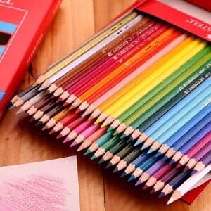 แท้/ชุดเดียวราคาส่ง Faber-Castel สีไม้ ดินสอสี เฟเบอร์คาสเทล ขนาด 12สี/24สี/36สี/48สี ระบายสี ดินสอ รูปที่ 6