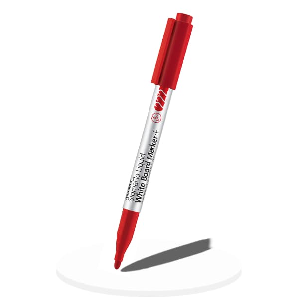 ปากกาไวท์บอร์ด โมนามิ หัวเล็กรุ่น 222 Monami Whiteboard Marker Sigma Flo Liquid F 222 รูปที่ 5