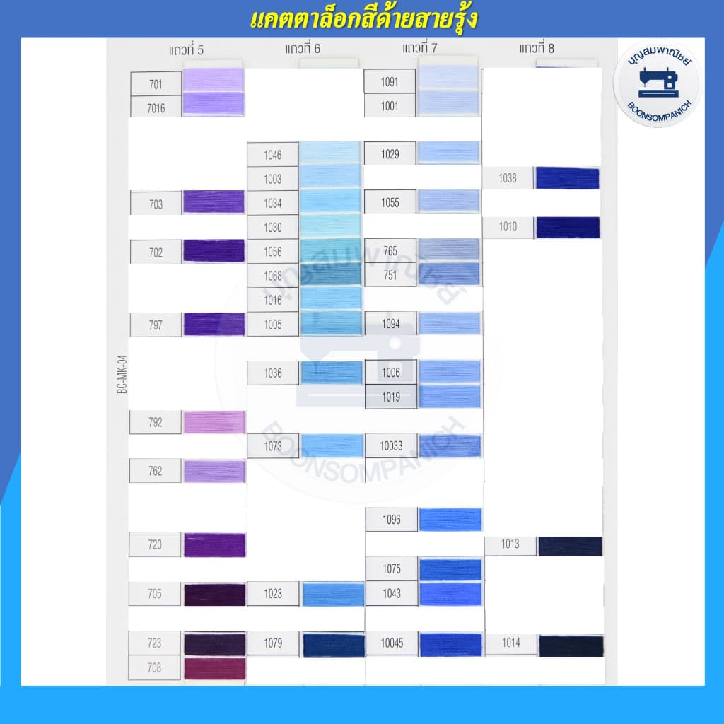 ด้ายเย็บผ้า ด้ายตราสายรุ้ง ด้ายเย็บเบอร์40/2 ยาว4,000เมตร ด้ายเหนียว จักรเย็บผ้า จักรอุตสาหกรรม รูปที่ 4