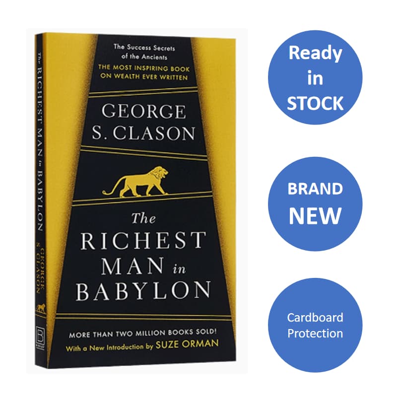 The Richest Man in Babylon full Edition Book Original FICTION Novels by George Clason รูปที่ 1