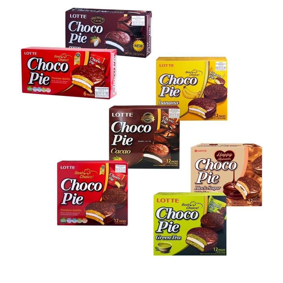Lotte Choco Pie ล็อตเต้ ช็อกโก พาย รูปที่ 2