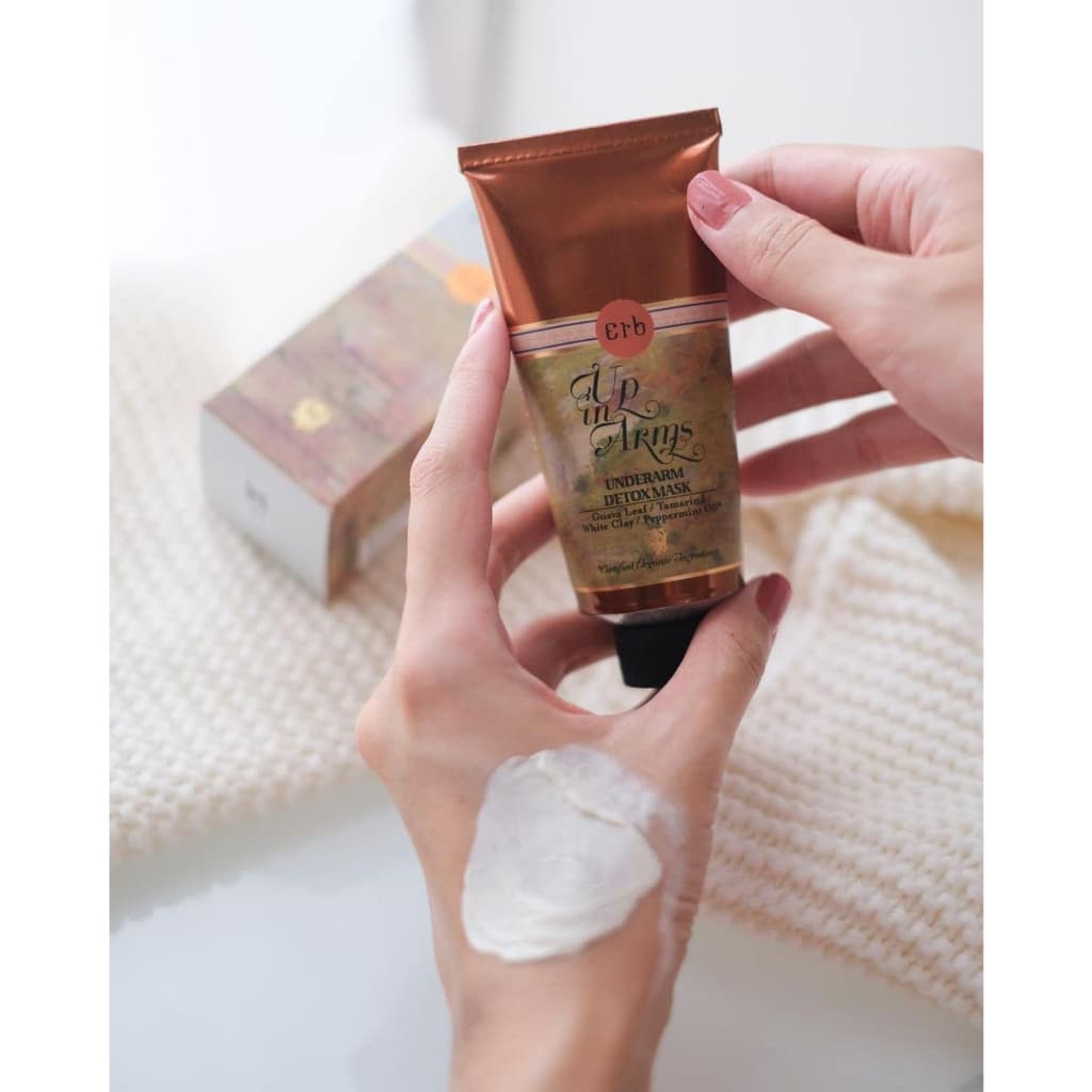 Erb Up In Arms Underarm Detox Mask 30ml. โคลนพอกทำความสะอาดผิวใต้วงแขน รูปที่ 4