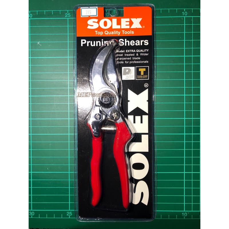 SOLEX กรรไกรตัดกิ่งไม้ 8 นิ้ว กรรไกรตัดกิ่ง กรรไกรตัดแต่งกิ่งไม้ โซเล็กซ์ SOLEX รูปที่ 1