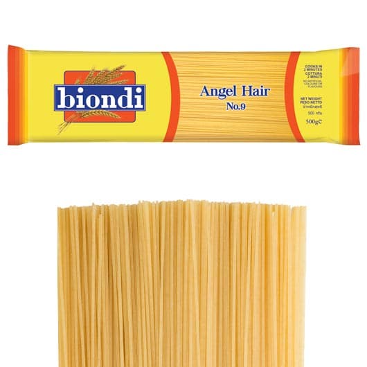 บิออนดิ เเองเจิ้ลเเฮร์ พาสต้าเส้นเล็ก 500 กรัม - Angel Hair Pasta 500g Biondi brand รูปที่ 2