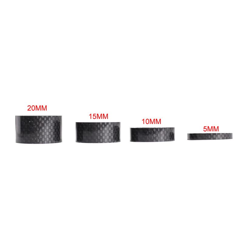 แหวนรองคอจักรยาน คาร์บอน 5mm/10mm/15mm/20mm รูปที่ 3