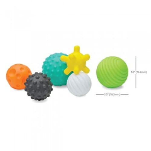 Infantino : Textured Multi Ball Set - ชุดของเล่นบอลหลายพื้นผิว รูปที่ 5