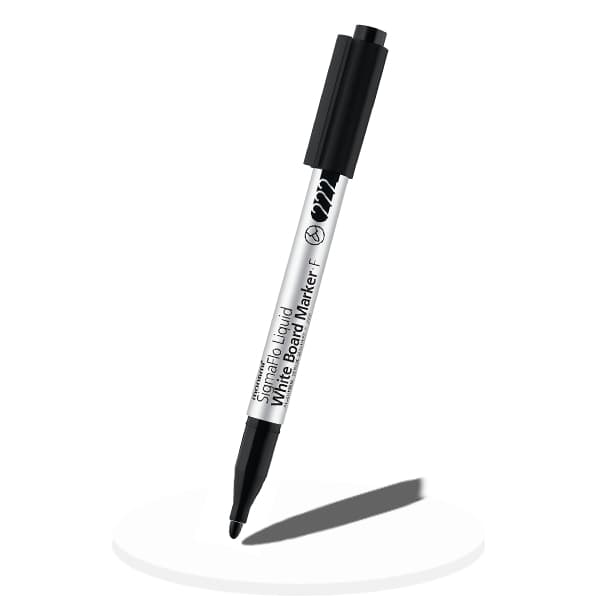 ปากกาไวท์บอร์ด โมนามิ หัวเล็กรุ่น 222 Monami Whiteboard Marker Sigma Flo Liquid F 222 รูปที่ 3