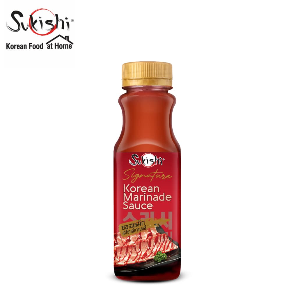 ซูกิชิ ซอสหมักสไตล์เกาหลี 180 กรัม Korean Marinade Sauce 180g รูปที่ 1