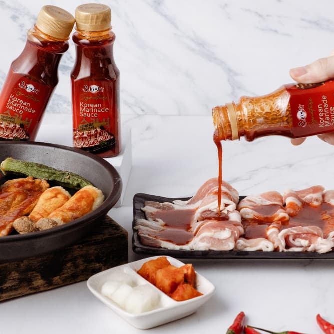 ซูกิชิ ซอสหมักสไตล์เกาหลี 180 กรัม Korean Marinade Sauce 180g รูปที่ 4