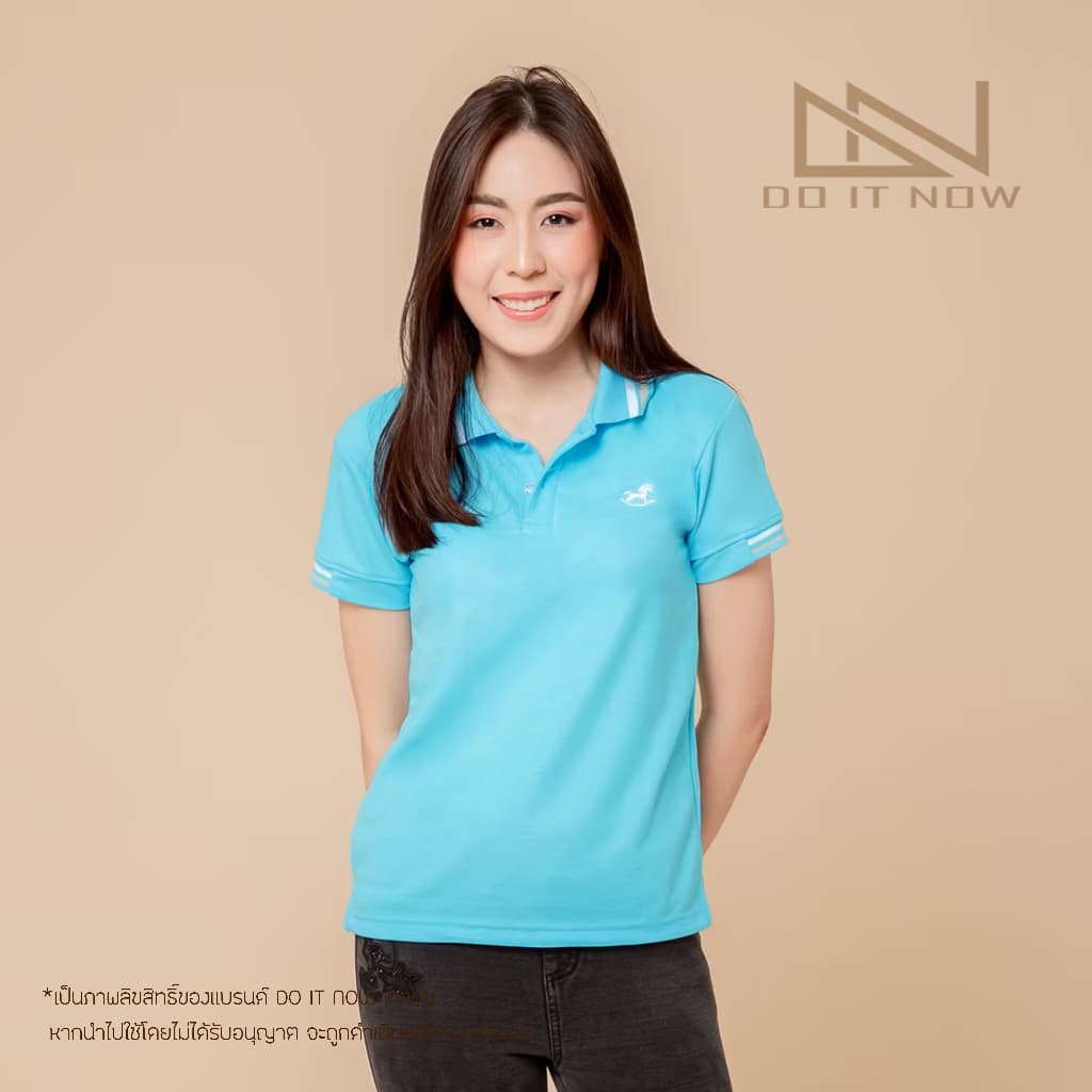 เสื้อโปโล รุ่น Rocking Horse 8 สี By Doitnow สินค้าคุณภาพ จากแห่งผลิตโดยตรง!! รูปที่ 8