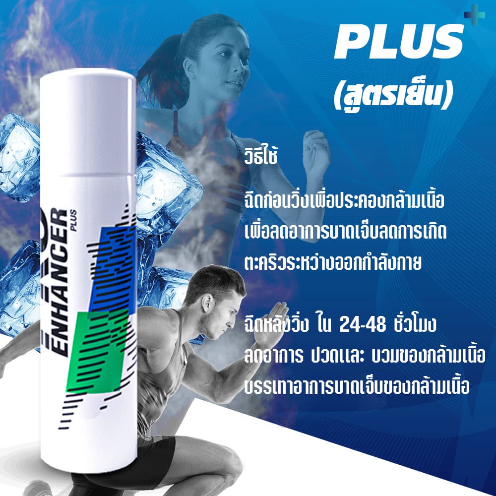 Pro Enhancer สเปรย์คลายกล้ามเนื้อ ลดอาการปวดเมื่อย กลิ่นหอม ใช้ง่ายไม่เลอะมือ บรรเทาอาการปวดเมื่อยของกล้ามเนื้อ รูปที่ 4