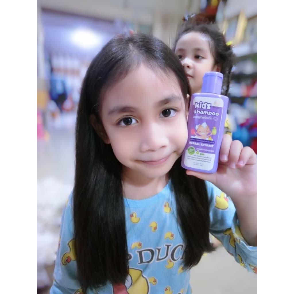 แชมพูเหา+ครีมนวดซอง+หวีสางสแตนเลส สูตรสมุนไพร อ่อนโยน แชมพูเหาเด็ก 1ขวบใช้ได้ รูปที่ 8
