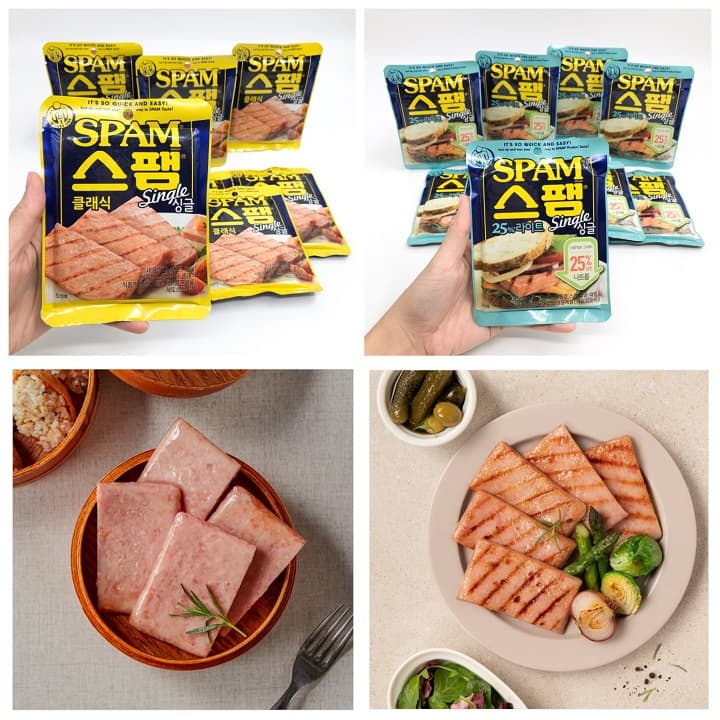 CJ Spam Classic 200g 300g 340g แฮมเกาหลี แฮมกระป๋อง สแปม CJ스팸 클래식 รูปที่ 2