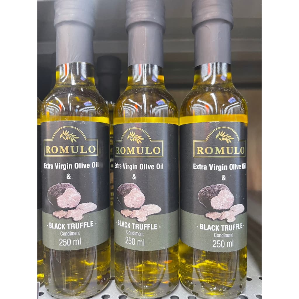 น้ำมันเห็ดทรัฟเฟิล ROMULO EXTRA VIRGIN OIL WITH BLACK / WHITE TRUFFLE 250 ML รูปที่ 8