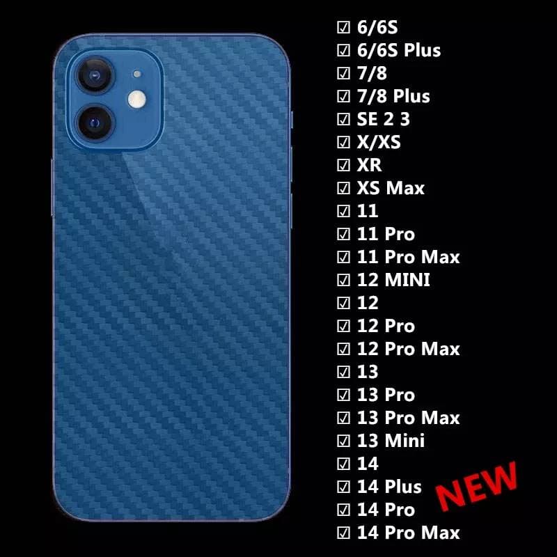 GOODฟิล์มกันรอยหลัง เคฟล่า 17 16 15 15PRO 15PROMAX 6 i7 8 i6plus i7Plus i8plus IXS IXR IXMAX i11 i11pro i11promax#KL รูปที่ 2