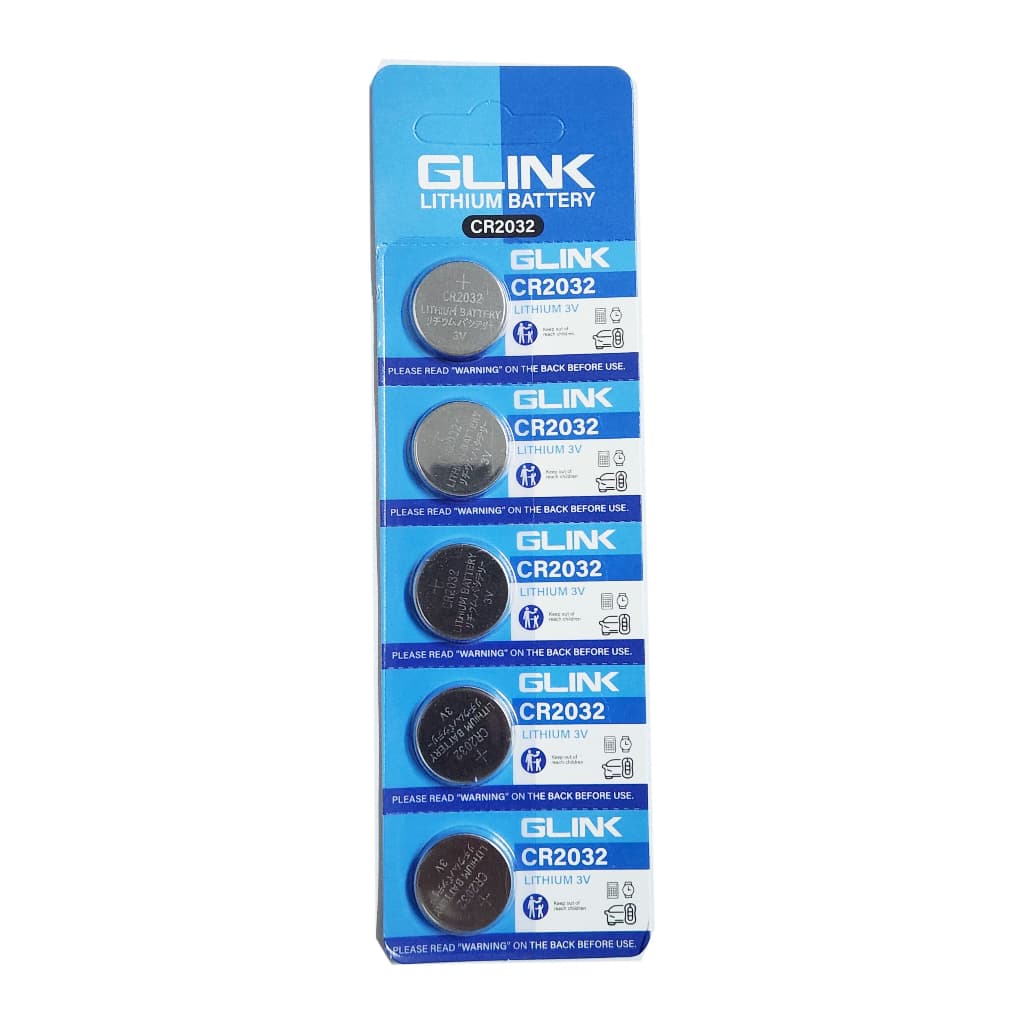 ของแท้ ถ่านไบออส/ถ่านกระดุม GLINK รุ่น CR2032 3V. 210mAh. คุณภาพดี ๆ รูปที่ 3
