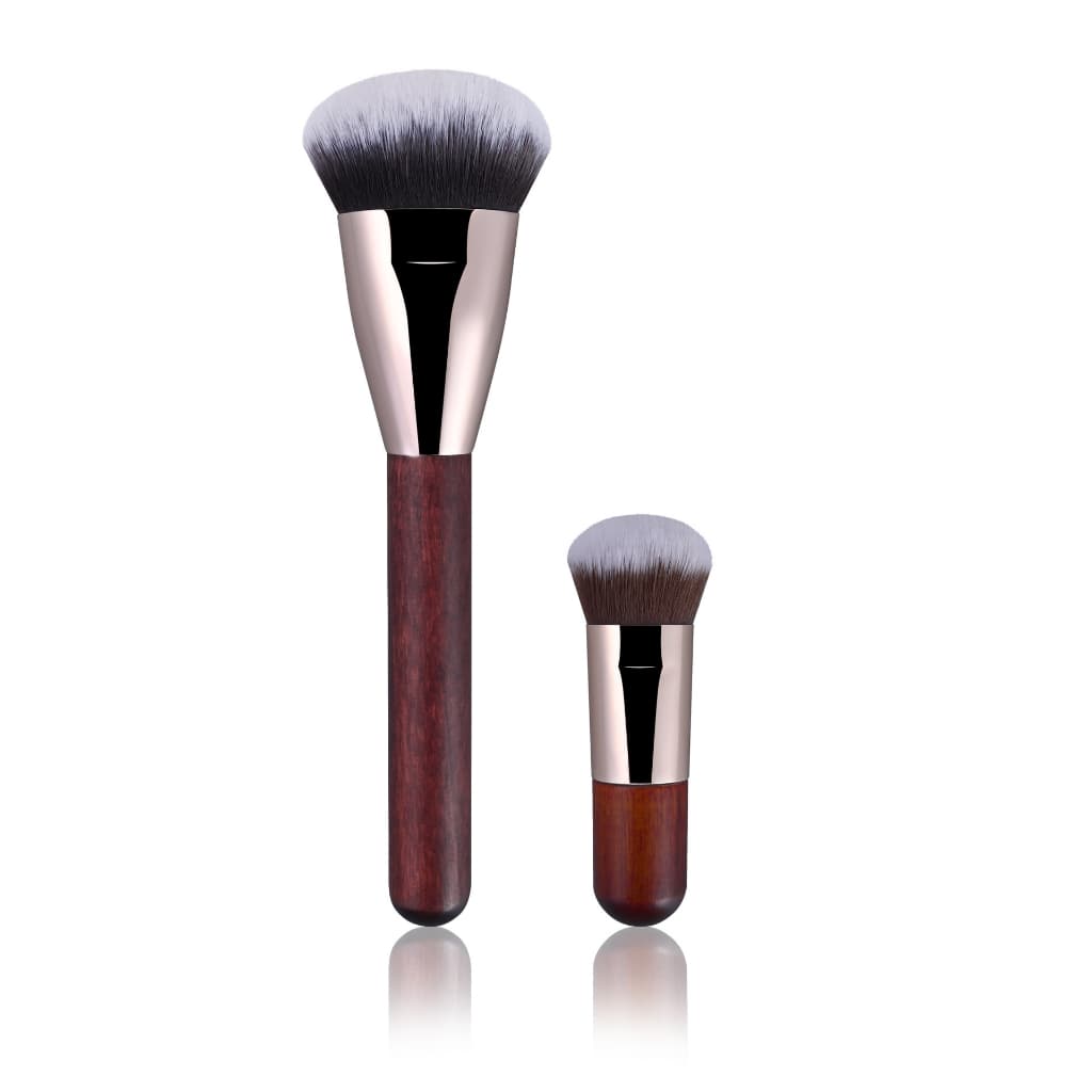 #94 แปรงแต่งหน้า All-in-One แปรงเทพ ลงรองพื้น ปัดแป้ง ปัดแก้ม ขนหนานุ่มแน่นเนียนกริบ รูปที่ 5