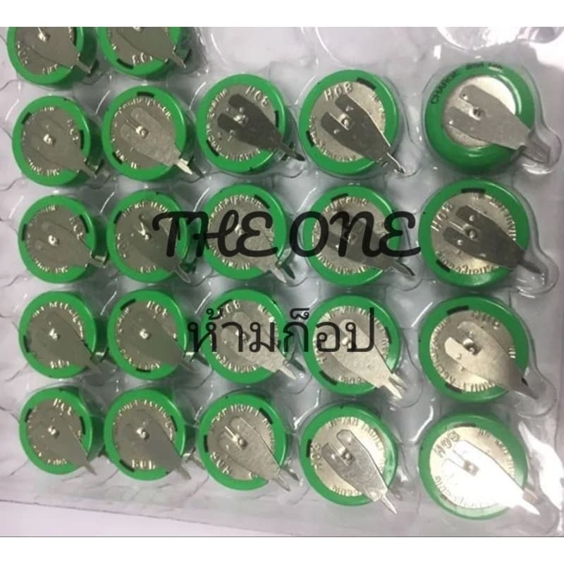 ถ่านทามเมอร์ ถ่าน แบตเตอรี่ 1.2V 40mAh 80mAh เหมาะสำหรับเครื่องตั้งเวลาดิจิตอล ราคา1ก้อน รูปที่ 1
