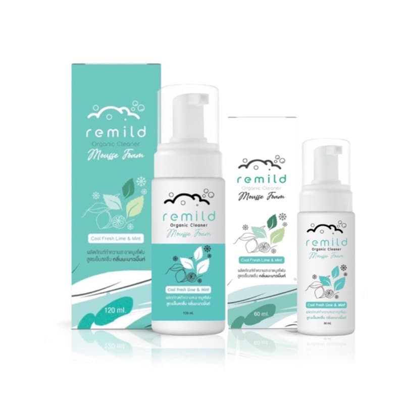 เซตขายดี Remild mousse foam มูสโฟมทำความสะอาด สูตรทันตแพทย์/ แปรง remild brush รูปที่ 2