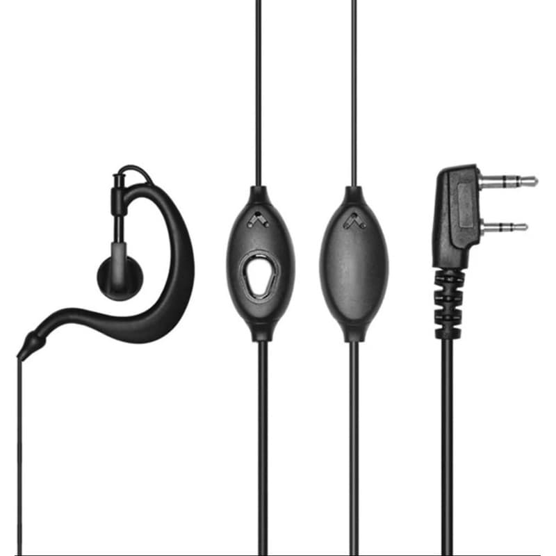 ‼ส่งจากไทยหูฟังสำหรับวิทยุสื่อสาร ชนิดคล้องหู แบบดั้งเดิม ขาKENWOOD รูปที่ 5