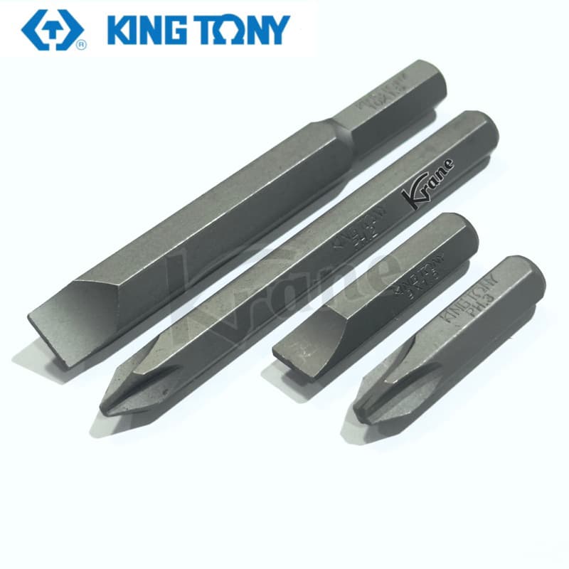 Kingtony ดอกไขควงตอก หัวแฉก หัวแบน ไขควง PH2 PH3 รูปที่ 2