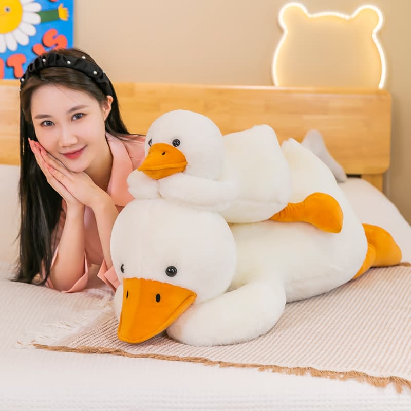 ตุ๊กตาเป็ดอ้วน น่ารัก 50CM 70CM 90CM ขนนุ่มน่ารัก ขนนุ่มนิ่มน่ากอดมาก ของขวัญวันเกิด ของขวัญวันปัจฉิม รูปที่ 4