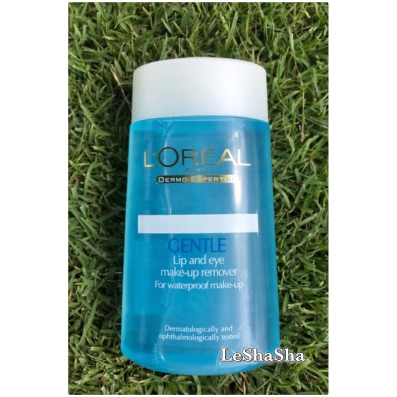 ส่งทันทีได้‼ผลิต 02/26 แท้ %ฉลากไทยลอรีอัล ลิป แอนด์ อาย เมคอัพ รีมูฟเวอร์ Loreal gentle lip and eye makeup remover รูปที่ 4