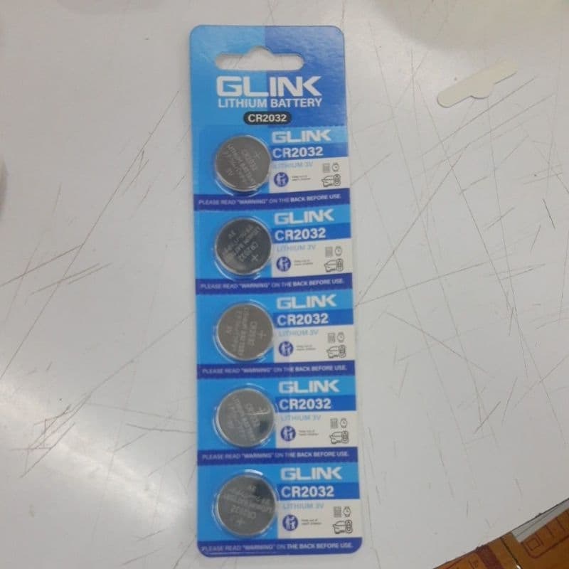 ของแท้ ถ่านไบออส/ถ่านกระดุม GLINK รุ่น CR2032 3V. 210mAh. คุณภาพดี ๆ รูปที่ 4